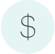 Dollar sign icon